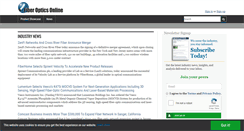 Desktop Screenshot of fiberopticsonline.com